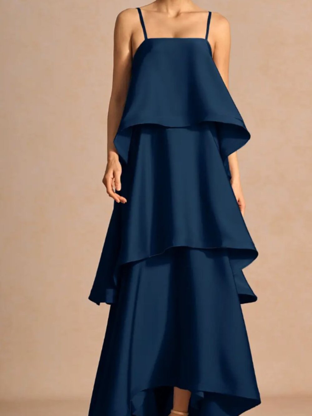 Azazie Itasca Navy Maxi Dress
